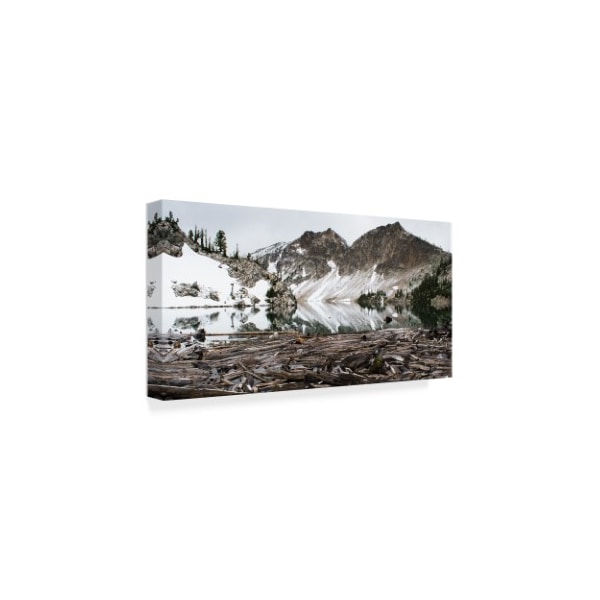 Brenda Petrella Photography Llc 'Sawtooth Lake' Canvas Art,12x24